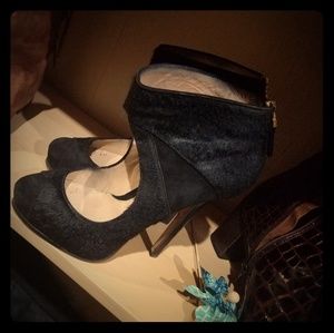 Fendi Animal Hair bootie